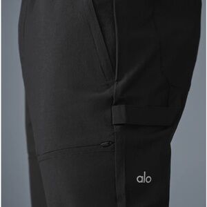 Alo Yoga Co-Op Carpenter Track Pant Black Small